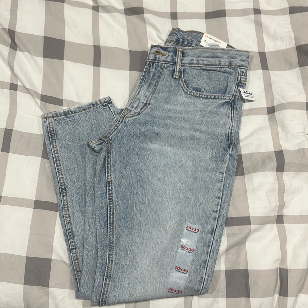 Old navy original taper men’s jeans size 30x30 NWT